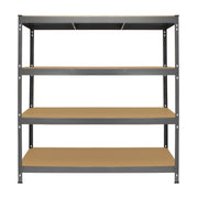 Monster Racking Q-Rax Heavy-Duty Storage Shelving – 160 cm Wide x 60 cm Deep – Grey
