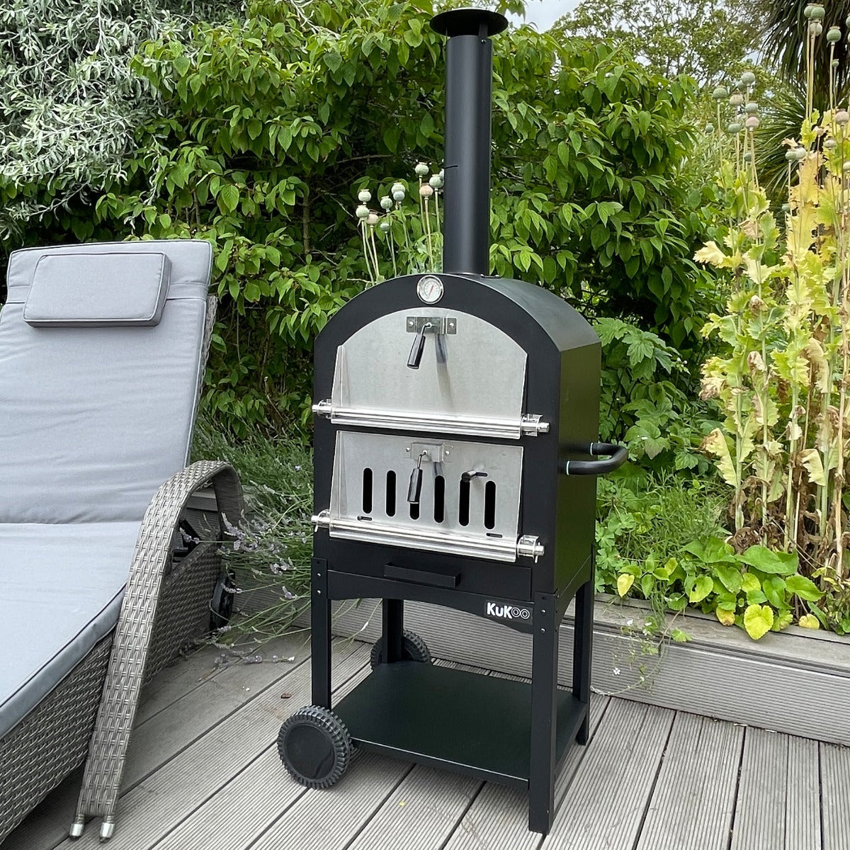 KuKoo Outdoor Pizza Oven with Pizza Peel