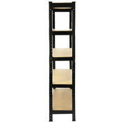 Monster Racking T-Rax Heavy-Duty Shelving Units, Black, 75 cm W x 30 cm D, Set of 2
