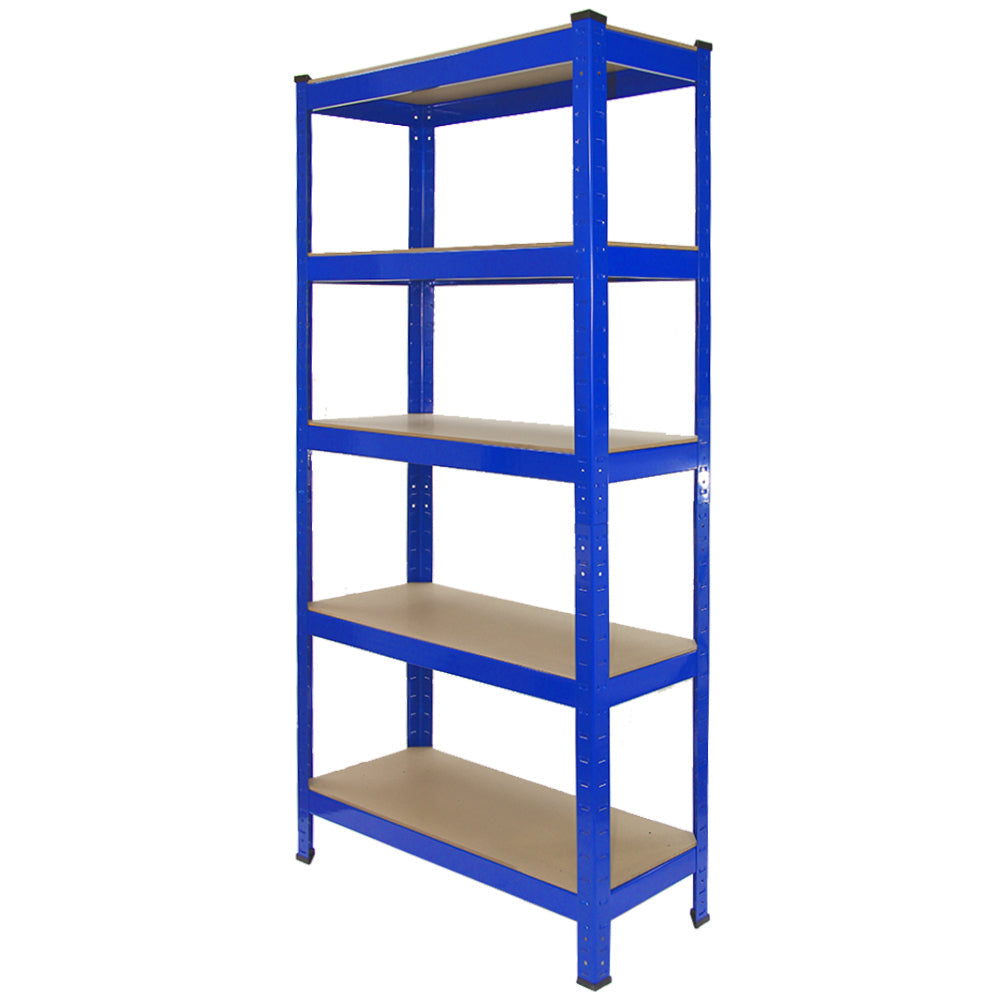 Garage Racking Bundle - Space-Saving Boltless 5-Tier Shelving System for Garage Organization