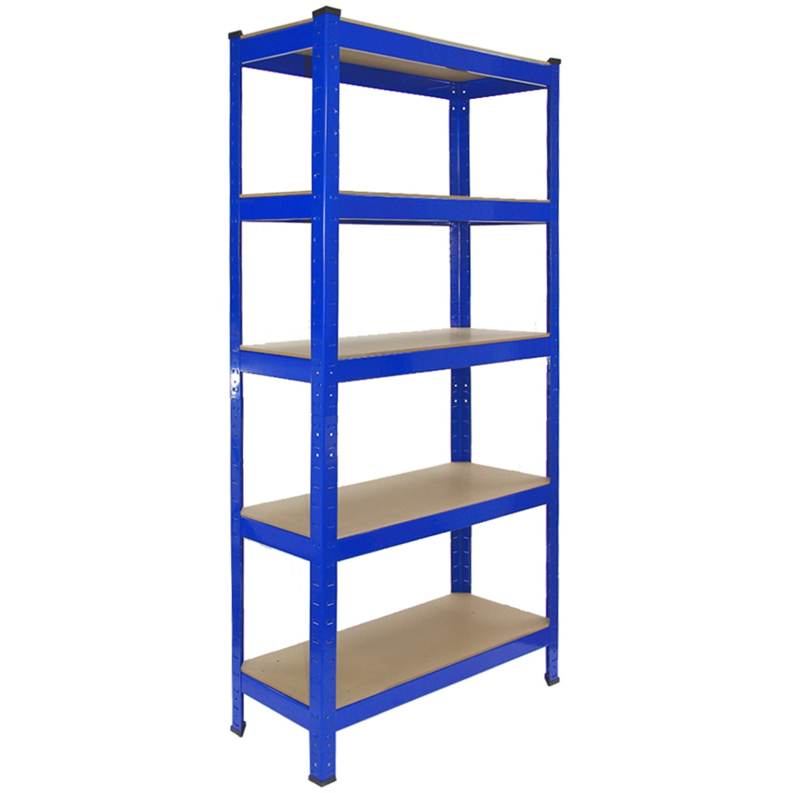 Monster Racking T-Rax Heavy-Duty Shelving Units – Blue, 75 cm W x 30 cm D – Set of 6