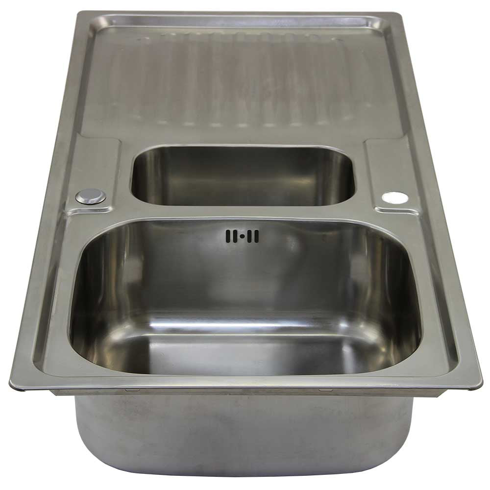Premium Stainless Steel Kitchen Sink with Confetti Tap