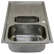 Premium Stainless Steel Kitchen Sink with Confetti Tap