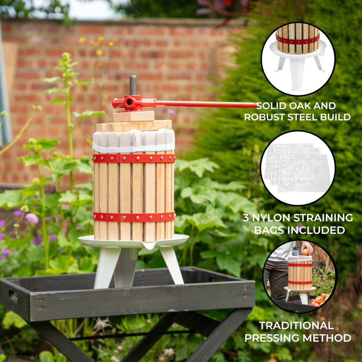 KuKoo 6-Litre Fruit Press