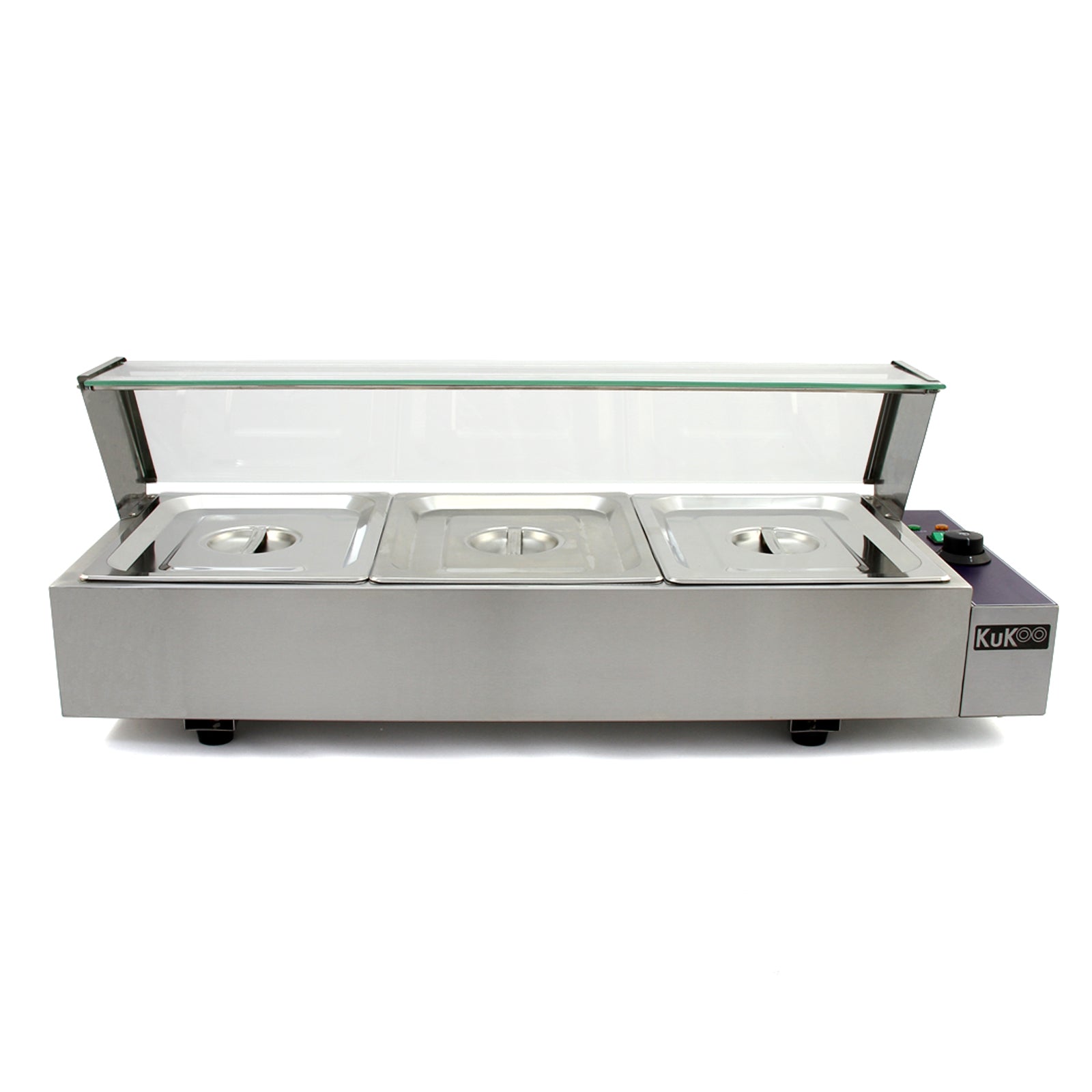 KuKoo 3-Pan Wet-Well Bain Marie