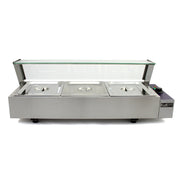 KuKoo 3-Pan Wet-Well Bain Marie