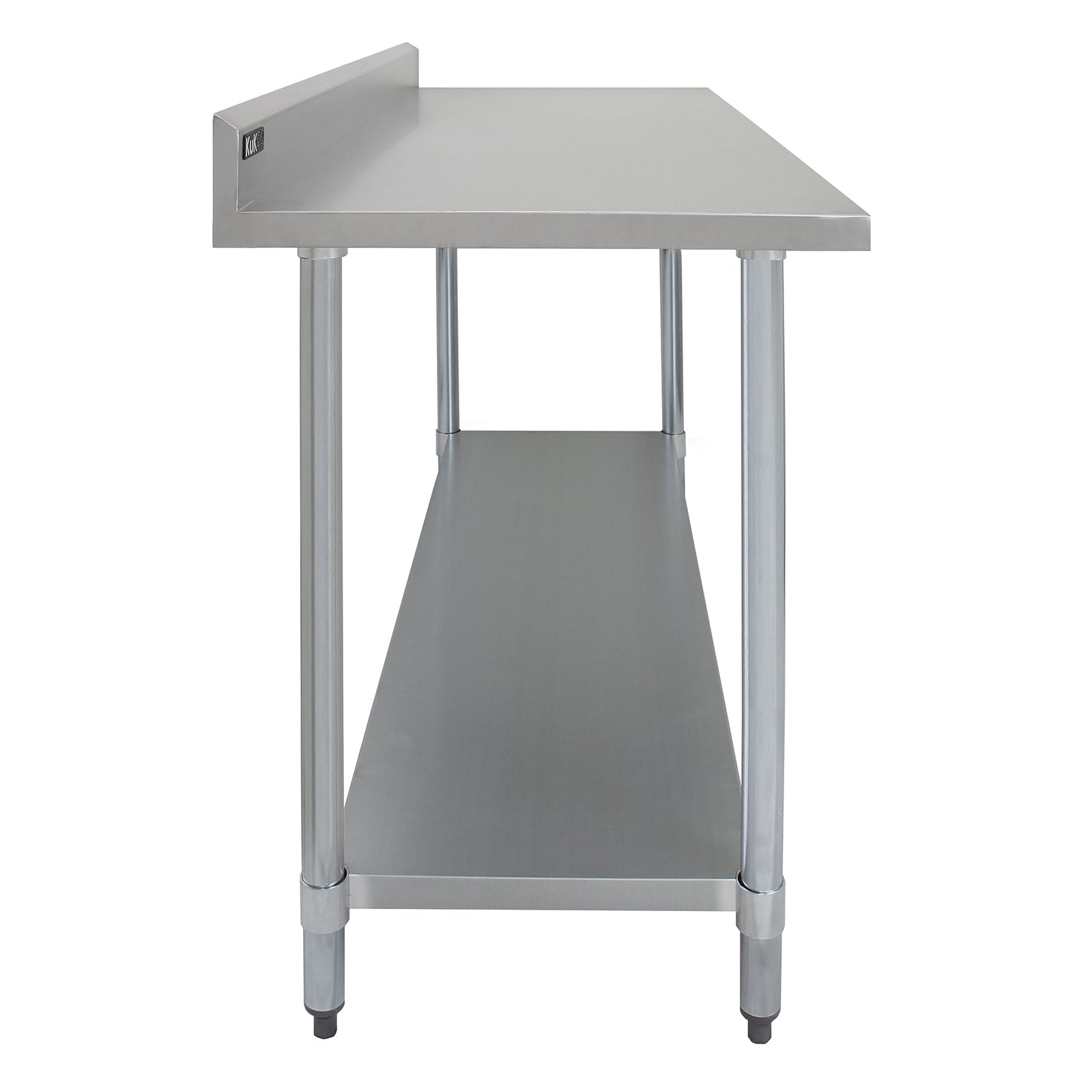 6-Foot Catering Bench with a Single Over-Shelf