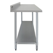 6-Foot Catering Bench with a Single Over-Shelf
