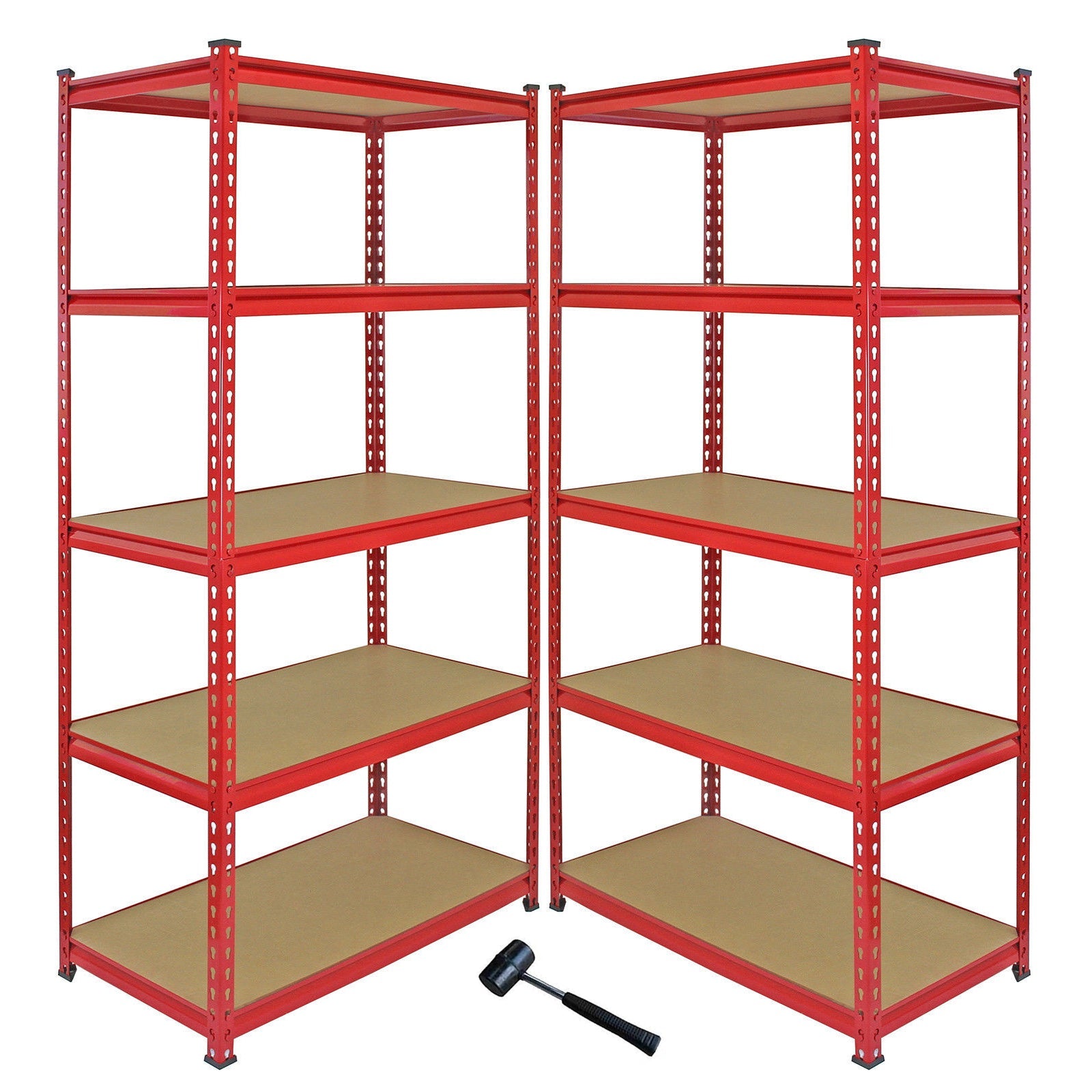 Z-Rax 90cm Racking Bundle – Corner Shelving System and 2 Garage Racking Bays