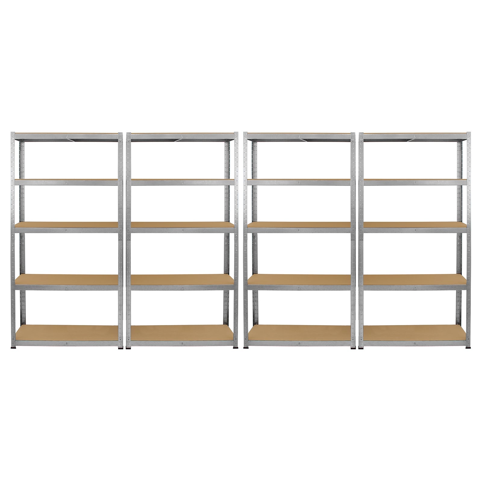 Galwix 90cm Racking Bundle with Corner Shelving and Four Garage Racking Bays