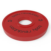 Pair of 2.5 kg Fractional Bumper Plates