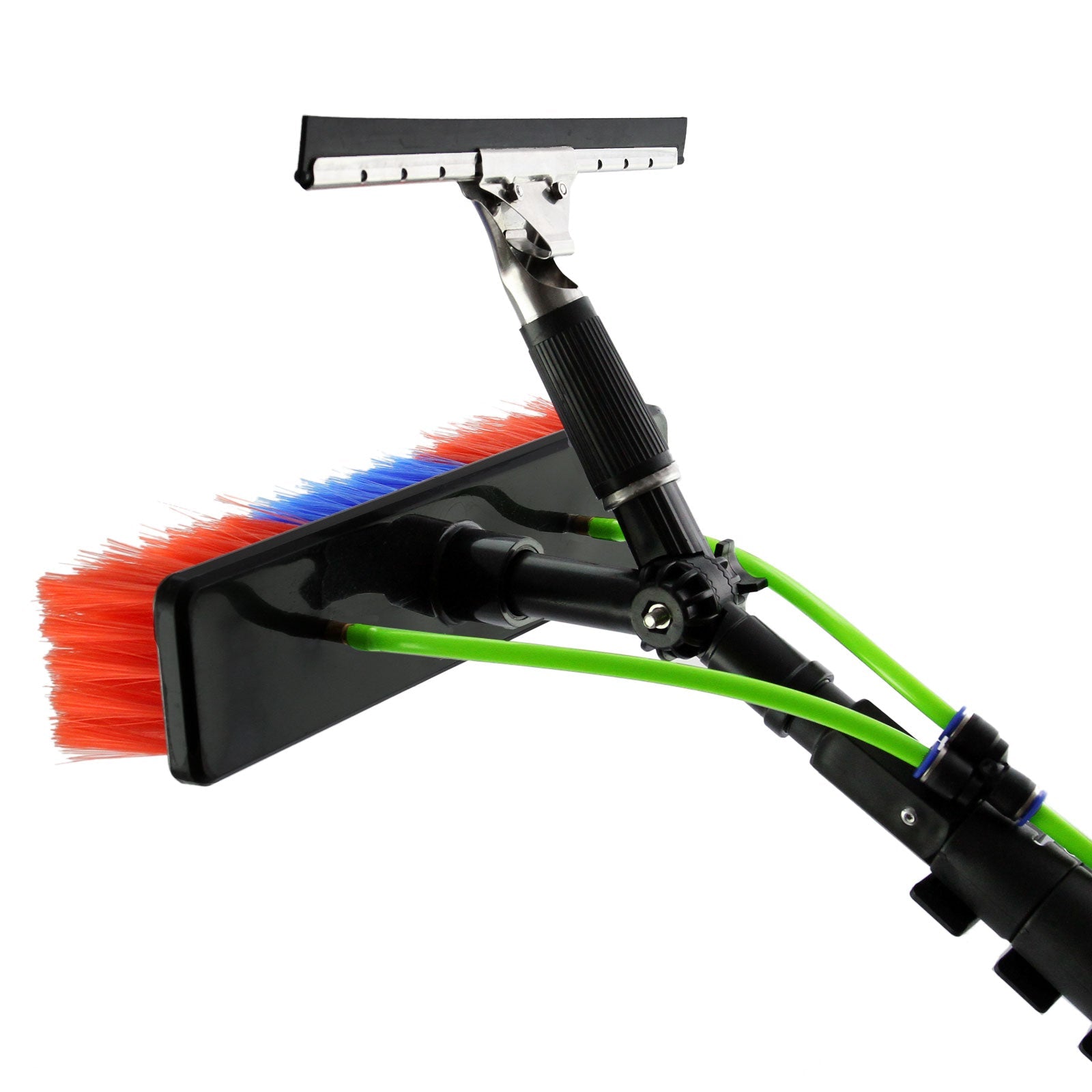 24-Foot Water-Fed Cleaning Pole with 30-Liter Water Trolley