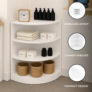 LM60 Retail Corner Counter - White