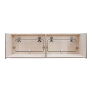Overhead Camper Cabinet, 100 cm W x 30 cm H x 30 cm D