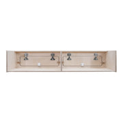 Overhead Camper Cabinet 120 cm W x 25 cm H x 25 cm D
