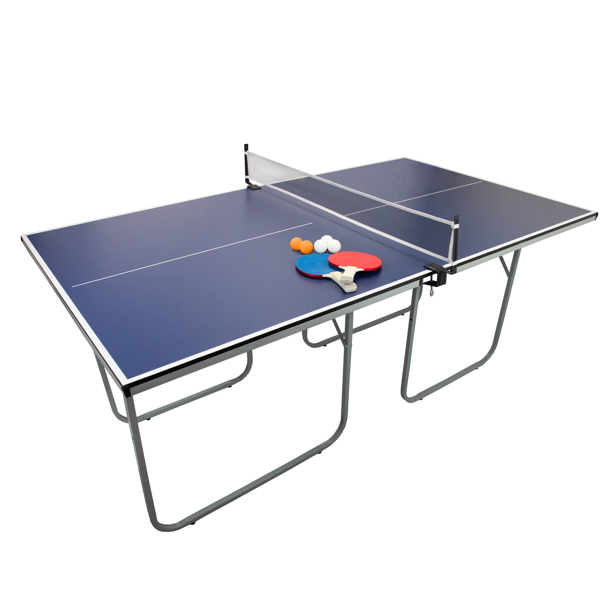 Foldable Table Tennis Table with Accessories