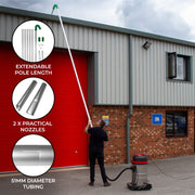 Maxblast Gutter Vacuum Poles – 7.2 m