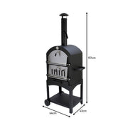 Outdoor Pizza Oven with Peel and Union Jack Bunting