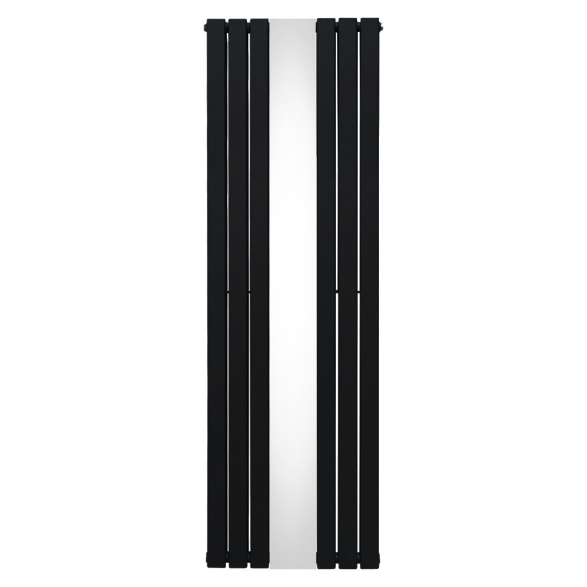 Flat Mirror Radiator 1800mm x 565mm - Black