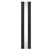Oval Mirror Radiator 1800 x 380 mm – Anthracite Grey