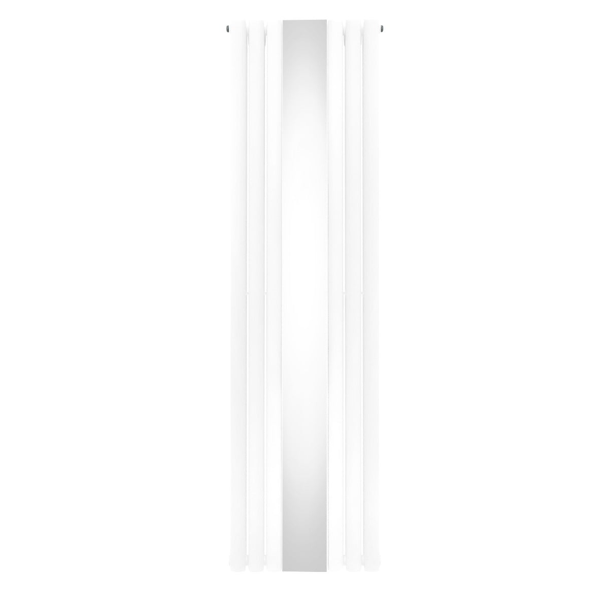 Oval Mirror Radiator 1800mm x 500mm – White