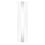 Oval Mirror Radiator 1800mm x 500mm – White