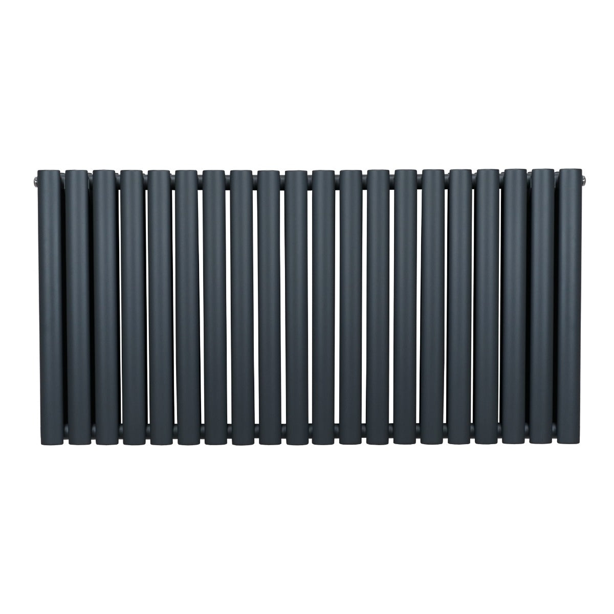 Oval Column Radiator 600mm x 1200mm – Anthracite Grey