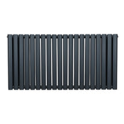 Oval Column Radiator 600mm x 1200mm – Anthracite Grey