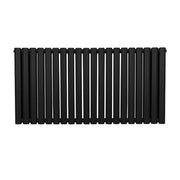 Oval Column Radiator 600mm x 1200mm Black