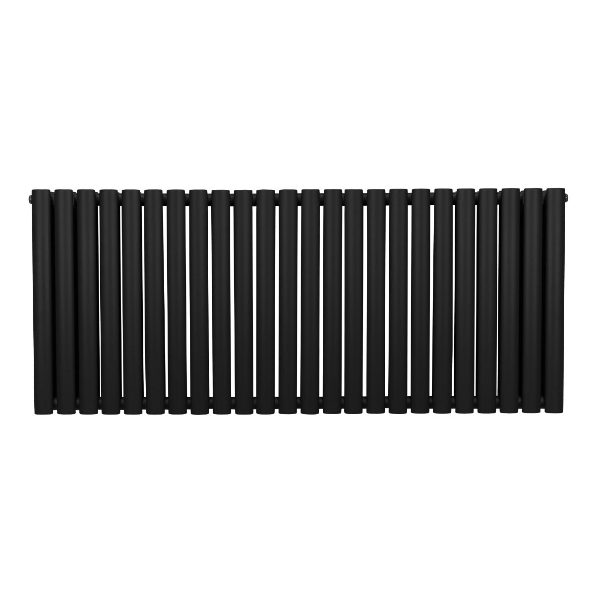 Oval Column Radiator 600mm x 1440mm – Black
