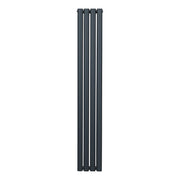 Oval Column Radiator 1600 x 240 mm – Anthracite Grey