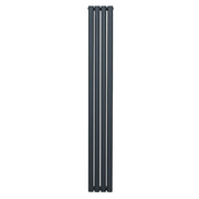 Oval Column Radiator 1800 x 240 mm – Anthracite Grey