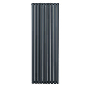 Oval Column Radiator 1800 x 600 mm – Anthracite Grey