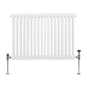 Traditional Two-Column Radiator, 600 x 832 mm, White