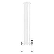 Traditional 2-Column Radiator, 1500 x 202 mm, White