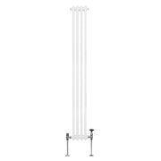 Traditional 2-Column Radiator, 1800 x 202 mm, White