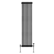 Traditional 2-Column Radiator (1800 x 382 mm) – Black