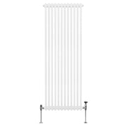 Traditional Two-Column Radiator, 1800 x 562 mm, White
