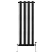 Traditional 2-Column Radiator – 1800 x 562 mm – Black