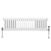 Traditional 3-Column Radiator - 300 x 1012 mm - White