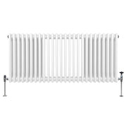 Traditional 3-Column Radiator, 600 x 1192 mm, White