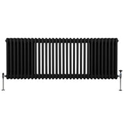 Traditional 3-Column Radiator, 600 x 1462 mm, Black