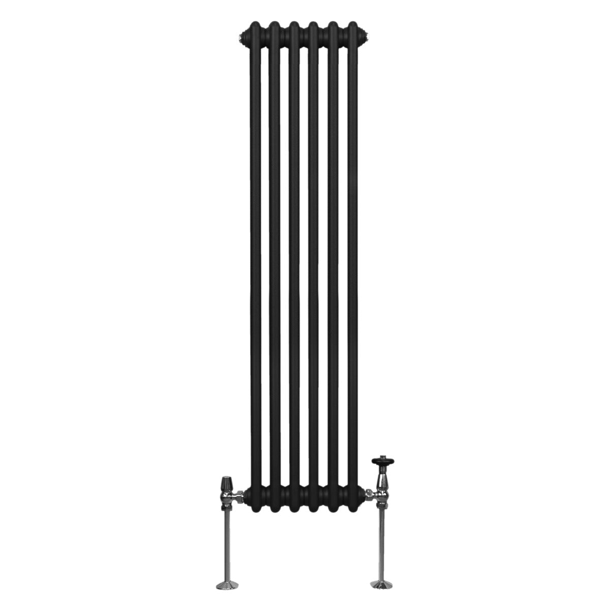 Traditional 3-Column Radiator - 1500 x 292 mm - Black