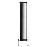 Traditional 3-Column Radiator, 1800 x 292 mm, Black
