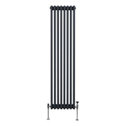 Traditional 3-Column Radiator - 1800 x 382 mm - Anthracite Grey