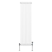 Traditional 3-Column Radiator, 1800 x 382 mm, White