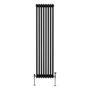 Traditional 3-Column Radiator, 1800 x 382 mm, Black