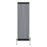 Traditional 3-Column Radiator, 1800 x 472 mm, Anthracite Grey