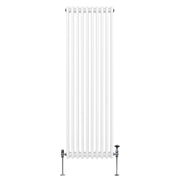 Traditional 3-Column Radiator, 1800 x 472 mm, White