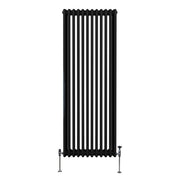 Traditional Three-Column Radiator, 1800 x 562 mm, Black